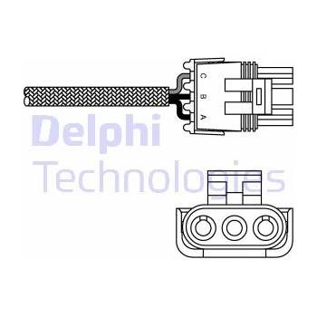 Lambda sonda DELPHI ES10990-12B1