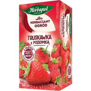 Herbapol Чай Градинска и Дива Ягода, 20 филтърни пакетчета (006598 (zx6254102) hp)