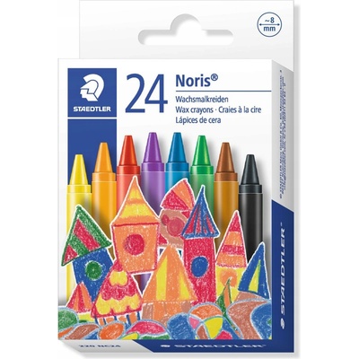 Staedtler "Noris Club" voskovky 24 rôznych farieb