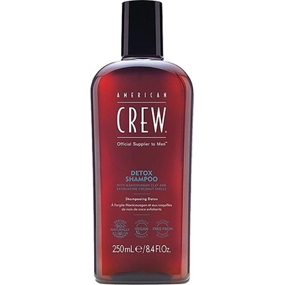 American Crew Detox Shampoo детоксикиращ шампоан за всички типове коса за мъже 1000 мл
