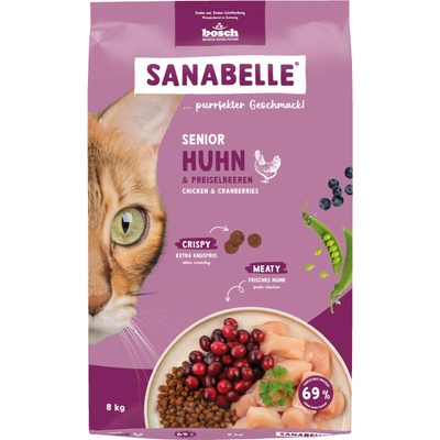Sanabelle Senior kuřecí 8 kg