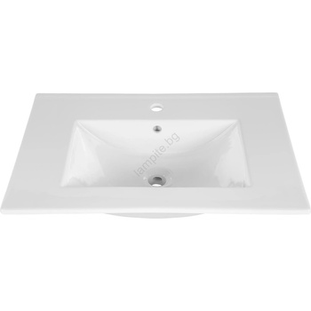 Comad UM-CFP LAVA 80D - Вградена мивка LAVA 81x46 см керамика/бял гланц (CM0016)