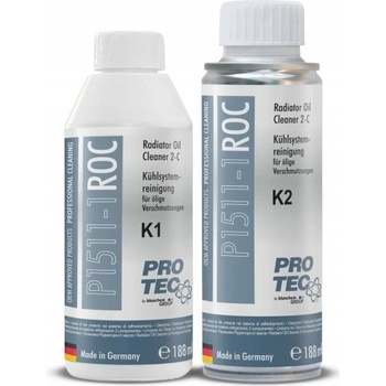 PRO-TEC Radiator Oil Cleaner K1 + K2 188 ml + 188 ml