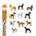 Safari Ltd Safari® Toob Psy 11 фигури (S695504)