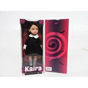 Mádara DOLL 34x14x8 cm, in black dress, cards
