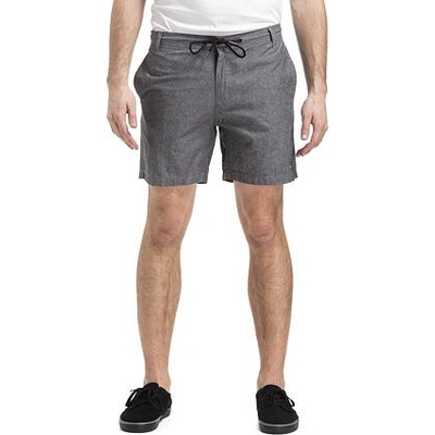 Meatfly Jeffry 19 shorts B Melange Grey šedá