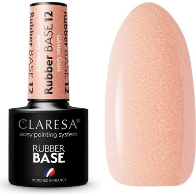 Claresa gél lak RUBBER Base 12 5 g