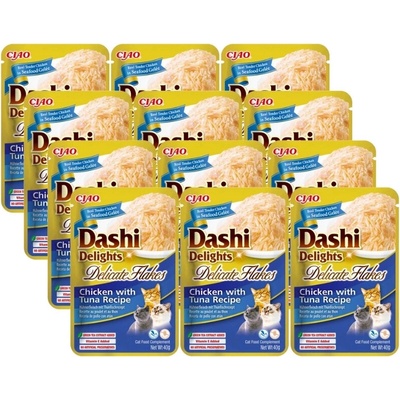 Dashi Delights Delicate Flakes Chicken & Tuna 12 x 40 g