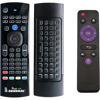 GENERAL RGB. vision A5X H96 Max RK3328, RK3318 - магическо съвместимо дистанционно управление на марката General (A5X H96 Max RK3328, RK3318)