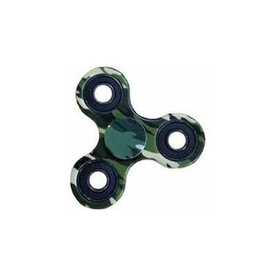 FIDGET SPINNER ANTISTRESOVÁ HRAČKA Army zeleno černý