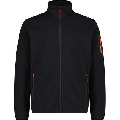 CMP Мъжко поларено яке CMP Jacquard Knitted Jacket Fleece jacket - Nero - размер 60 (EU) (005-7021-0218)