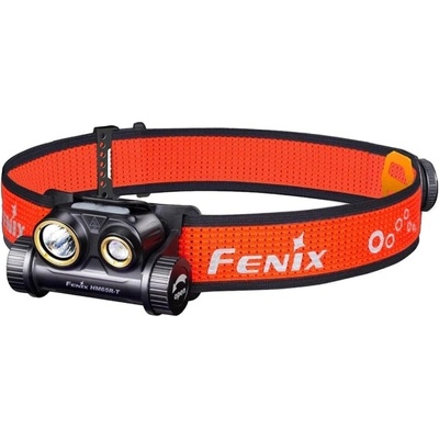Fenix Челник Fenix HM65R-T, 1x литиево-йонна батерия/2x CR123A батерии, 1500 lumens, удароустойчив, черен (HM65RTBK)