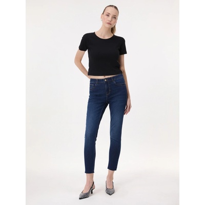 Orsay Tmavě modré dámské skinny fit džíny