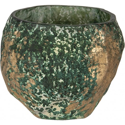 Designový barevný svícen Hanoi na čajovou svíčku - 9*11 cm - Clayre & Eef