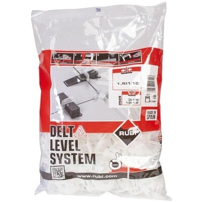 Spony 1,5 mm leveling system Delta Rubi 400 ks R02842