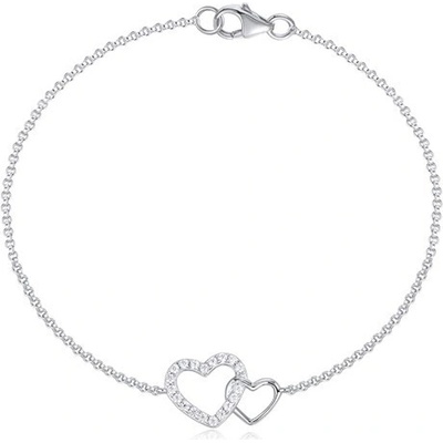 Silverino náramek se zirkony 2553