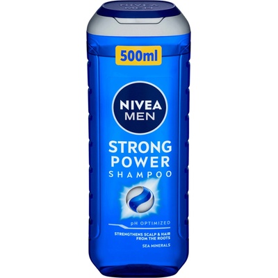 Nivea Men Strong Power Šampon pro muže 500 ml