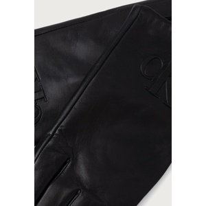 Calvin Klein ръкавици дамски от кожа (LV04F8123G)