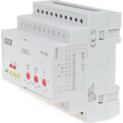 PF-452 - Automatický prepínač fáz pre stýkače, 3x 400V, 16A
