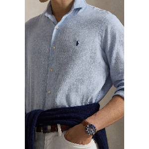 Ralph Lauren риза мъжка от вълна (710B16696)