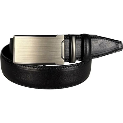 Penny Belts Kožený opasek 35-051-Z10-60 černý