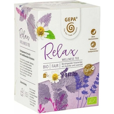 Gepa Relaxační čajová směs BIO VEGAN 30 g
