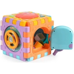 IZ Iggy Ziggy Интерактивна бебешка играчка IZ Iggy Ziggy - Занимателен куб (HE0530)