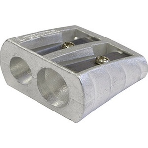 Optima Острилка optima комплект метални оребрени зъби с 2 отвора 100045 (100045)