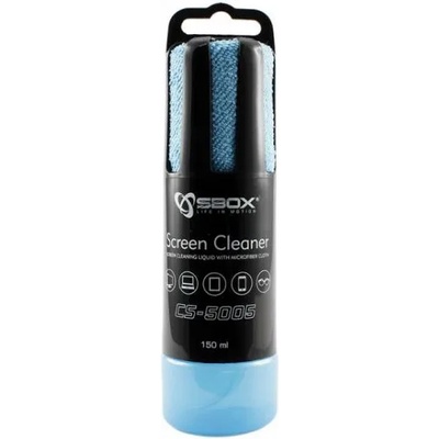 SBOX cs-5005b : : Спрей за почистване на техника, 150 мл, със синя кърпа (cs-5005b)