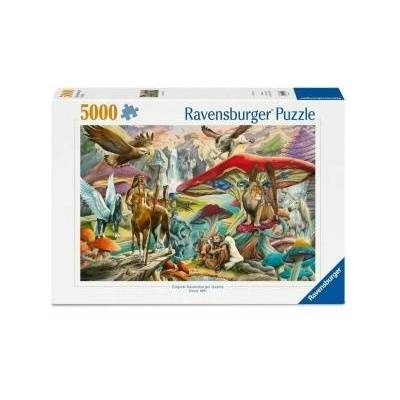 Ravensburger Пъзел Ravensburger Pilze & Mythen 5000 Части