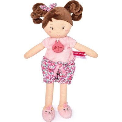 Doudou Julijou LES PIPELLETTES 25 cm 1 ks světle růžová