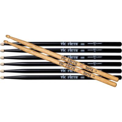 Vic Firth 5BB + 5B Terra Bundle