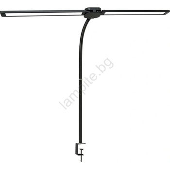 Kobi Led димируема настолна лампа usb tenuix duo led/14w/5v 3000-6000k черна (kb0586)