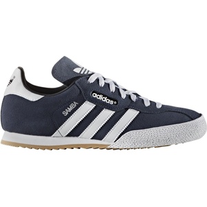adidas Детски маратонки adidas Samba Super Suede Trainers Junior Boys - Navy/White