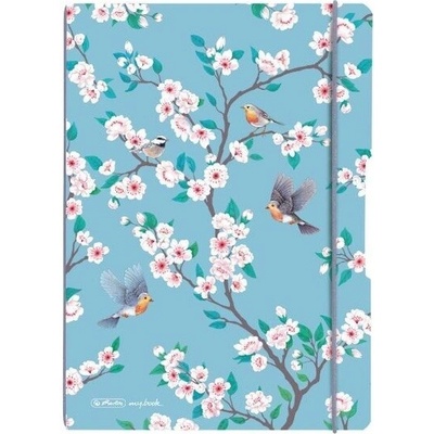 Sešit Ladylike Birds A4 80l 80g