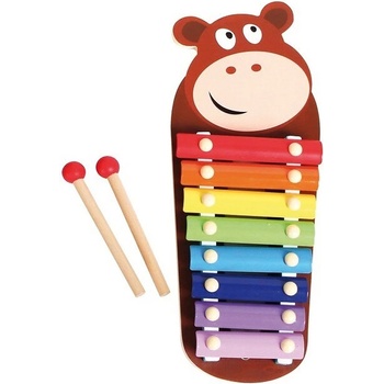Image 1 of Acool Toy Детски музикален инструмент Acool Toy - Ксилофон с крава (ACT47)