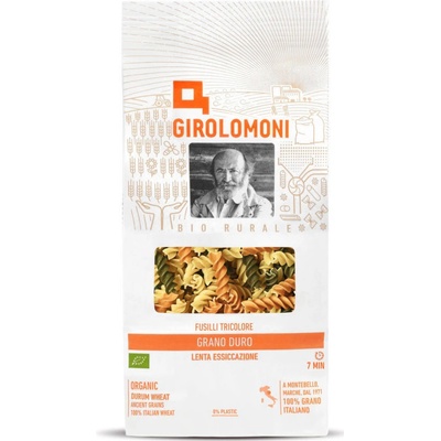 Girolomoni Cestoviny fusilli semolínové mix bio 0,5 kg