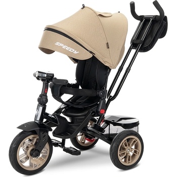 Lorelli Триколка с въздушни гуми Lorelli - Speedy, Beige (10050432603)