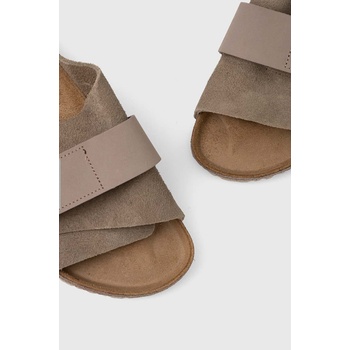 Birkenstock Велурени чехли Birkenstock Kyoto (1015572)