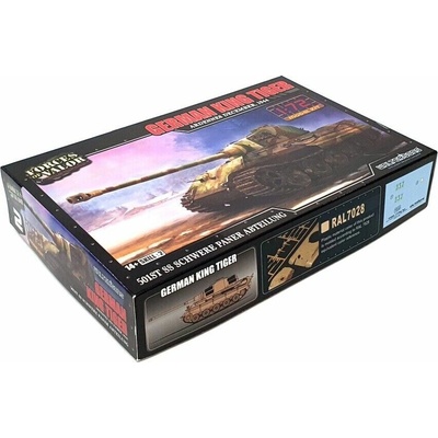 Waltersons Pz.Kpfw. VI King Tiger Henschel Ardennes 1944 1:72