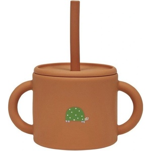 OYOY Mini Кафява силиконова детска чаша Enkei - OYOY Mini (M107664)