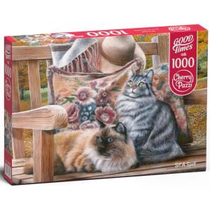 Cherry Pazzi Пъзел Cherry Pazzi от 1000 части - Сладки котараци (30585)