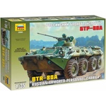 Zvezda Комплект модел военен 3560 - btr-80a руски бронетранспортьор (1: 35)