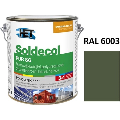 Soldecol PUR HG 2,5L RAL 6003