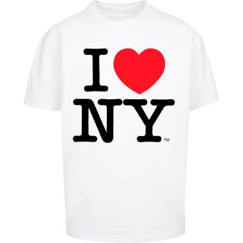 MERCHCODE Тениска I Love NY Oversize Tee white XXLUB-MC933-00220 - , размер XS