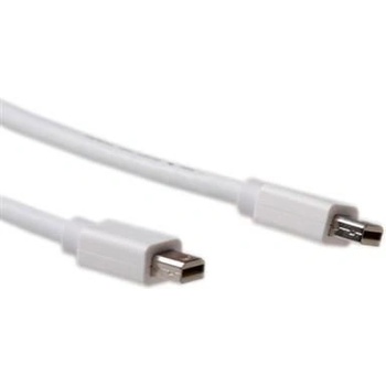 ACT AK3960 Кабел Mini DisplayPort от мъжки към мъжки 1, 5 м, бял (AK3960)