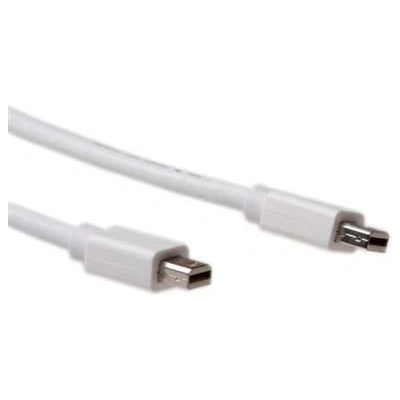 ACT AK3960 Кабел Mini DisplayPort от мъжки към мъжки 1, 5 м, бял (AK3960)