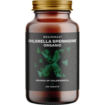BrainMax Chlorella Spermidine Organic Брой капсули: 500 таблетки