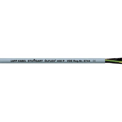 Lapp 408 P 1308852/100 riadiaci kábel 2 x 0.75 mm² 100 striebrosivá