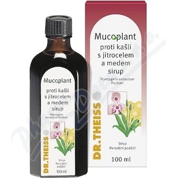 MUCOPLANT PROTI KAŠLI S JITROCELEM A MEDEM POR SIR 100ML